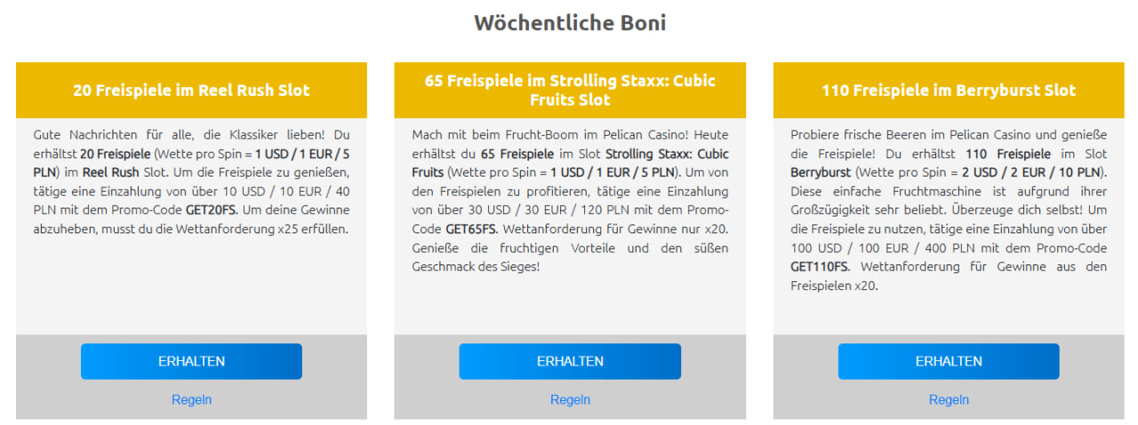 Was Pelican Casino einsteigerfreundlich macht